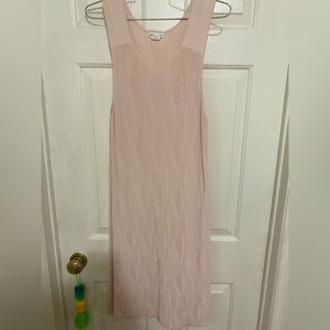 Club Monaco pink knit dress- medium